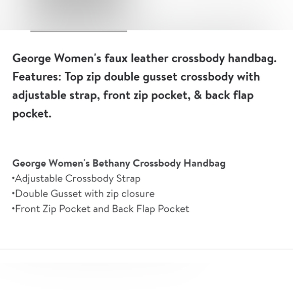 Time and Tru Bethany Crossbody Handbag - Picture 5 of 5